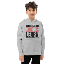 Load image into Gallery viewer, Kids fleece hoodie