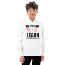 Load image into Gallery viewer, Kids fleece hoodie